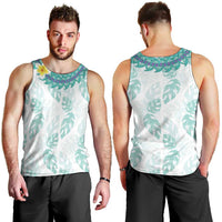 Jade Vine Lei Hawaii Men Tank Top Aloha Seamless Tropical Leaves LT14 - Polynesian Pride