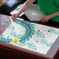 Jade Vine Lei Hawaii Puzzle Aloha Seamless Tropical Leaves LT14 - Polynesian Pride