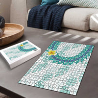 Jade Vine Lei Hawaii Puzzle Aloha Seamless Tropical Leaves LT14 - Polynesian Pride