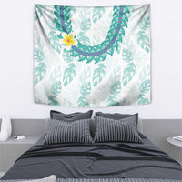 Jade Vine Lei Hawaii Tapestry Aloha Seamless Tropical Leaves - Polynesian Pride