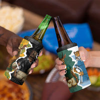 Rugby 2025 Championship 4 in 1 Can Cooler Tumbler Southern Hemisphere Countries Mascots LT14 - Polynesian Pride