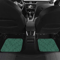 Rugby 2025 Championship Car Mats Southern Hemisphere Countries Mascots LT14 Set 2pcs - Back Black - Polynesian Pride