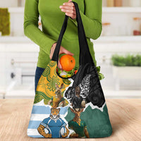 Rugby 2025 Championship Grocery Bag Southern Hemisphere Countries Mascots LT14 - Polynesian Pride