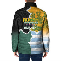 Personalised Rugby 2025 Championship Padded Jacket Southern Hemisphere Countries Mascots LT14 - Polynesian Pride