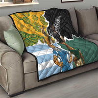 Rugby 2025 Championship Quilt Southern Hemisphere Countries Mascots - Polynesian Pride