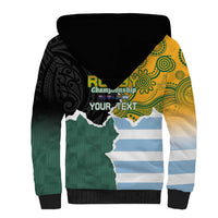 Personalised Rugby 2025 Championship Sherpa Hoodie Southern Hemisphere Countries Mascots LT14 - Polynesian Pride