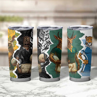 Rugby 2025 Championship Tumbler Cup Southern Hemisphere Countries Mascots - Polynesian Pride