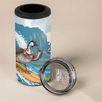 Aloha Hawaii Shaka Nene Goose 4 in 1 Can Cooler Tumbler Surfing Take It Easy - Polynesian Pride