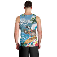 Aloha Hawaii Shaka Nene Goose Men Tank Top Surfing Take It Easy LT14 - Polynesian Pride