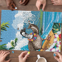 Aloha Hawaii Shaka Nene Goose Puzzle Surfing Take It Easy LT14 - Polynesian Pride