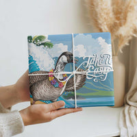 Aloha Hawaii Shaka Nene Goose Wrapping Paper Surfing Take It Easy LT14 - Polynesian Pride