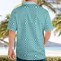 Cyan Filipino Binakol Motifs Hawaiian Shirt Mabuhay Philippines Festival Kusikus Pattern LT14 - Polynesian Pride