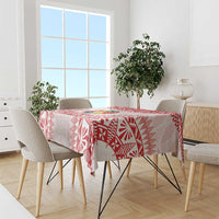 Custom Tonga Mate Maa Tablecloth Go Champions Tongan Ngatu - White LT14 - Polynesian Pride
