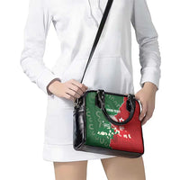 Custom Tonga And Australia Rugby Shoulder Handbag Mate Maa Tongan Ngatu Mix Kangaroos Aboriginal