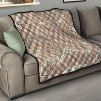 Brown Aloha Hawaii Shell Lei Quilt Palaka Hebrew Cone Honey Cowrie Elegant Curves - Polynesian Pride