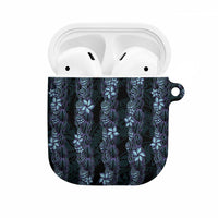 Purple Paradise Hawaii Shell Lei AirPods Case Hawaiian Sunrise Shell Hebrew Cone Plumeria LT14 Purple - Polynesian Pride