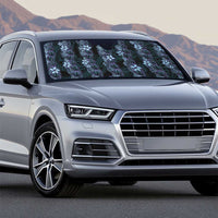 Purple Paradise Hawaii Shell Lei Auto Sun Shade Hawaiian Sunrise Shell Hebrew Cone Plumeria - Polynesian Pride