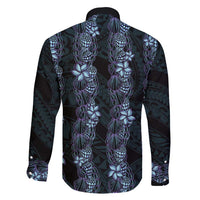 Purple Paradise Hawaii Shell Lei Family Matching Summer Maxi Dress and Hawaiian Shirt Hawaiian Sunrise Shell Hebrew Cone Plumeria - Polynesian Pride