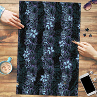 Purple Paradise Hawaii Shell Lei Puzzle Hawaiian Sunrise Shell Hebrew Cone Plumeria - Polynesian Pride