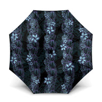 Purple Paradise Hawaii Shell Lei Umbrella Hawaiian Sunrise Shell Hebrew Cone Plumeria - Polynesian Pride