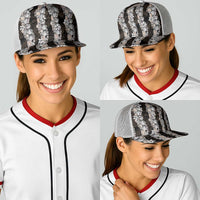 Black and Beige Hawaii Shell Lei Baseball Net Cap Hawaiian Sunrise Shell Hebrew Cone Plumeria LT14 - Polynesian Pride