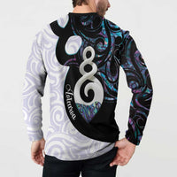 Aotearoa Pikorua Button Sweatshirt NZ Twist - Bond And Love LT14 - Polynesian Pride
