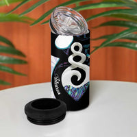 Aotearoa Pikorua 4 in 1 Can Cooler Tumbler NZ Twist - Bond And Love LT14 - Polynesian Pride