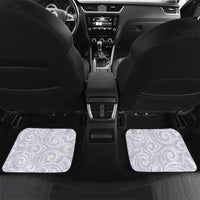 Aotearoa Pikorua Car Mats NZ Twist - Bond And Love LT14 Set 2pcs - Back White - Polynesian Pride