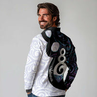 Aotearoa Pikorua Long Sleeve Polo Shirt NZ Twist - Bond And Love