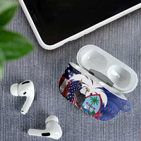 United States Guam AirPods Case USA Eagle Guahan Seal Bougainvillea LT14 - Polynesian Pride