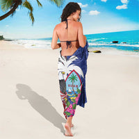 United States Guam Sarong USA Eagle Guahan Seal Bougainvillea - Polynesian Pride