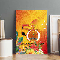 Papua New Guinea Independence Day Canvas Wall Art 50th Anniversary Unity in Diversity LT14 - Polynesian Pride