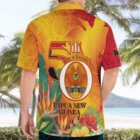 Papua New Guinea Independence Day Hawaiian Shirt 50th Anniversary Unity in Diversity