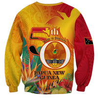 Papua New Guinea Independence Day Sweatshirt 50th Anniversary Unity in Diversity LT14 - Polynesian Pride
