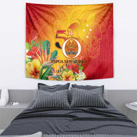 Papua New Guinea Independence Day Tapestry 50th Anniversary Unity in Diversity