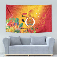Papua New Guinea Independence Day Tapestry 50th Anniversary Unity in Diversity