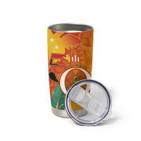 Papua New Guinea Independence Day Tumbler Cup 50th Anniversary Unity in Diversity LT14 - Polynesian Pride