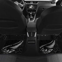 Personalised All Black New Zealand Darts Car Mats Aoteroa Fern Maori Galaxy Style