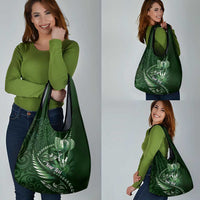 Personalised All Green New Zealand Darts Grocery Bag Aoteroa Fern Maori Galaxy Style