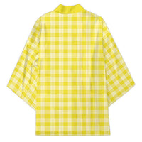 Yellow Japanese Palaka Pride Kimono - Polynesian Pride