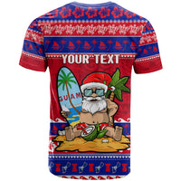 Custom Guam Christmas T Shirt Guaman Santas Felis Pasgua LT14 - Polynesian Pride