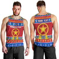 Custom Philippines Christmas Men Tank Top Filipino Parol Maligayang Pasko LT14 - Polynesian Pride