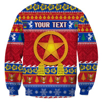 Custom Philippines Christmas Sweatshirt Filipino Parol Maligayang Pasko LT14 - Polynesian Pride