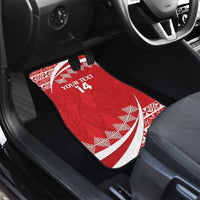 Custom Mate Maa Tonga Car Mats 2024 Go Champions LT14 - Polynesian Pride