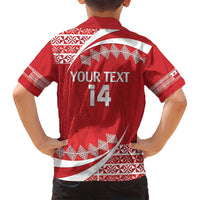 Custom Mate Maa Tonga Family Matching Summer Maxi Dress and Hawaiian Shirt 2024 Go Champions LT14 - Polynesian Pride