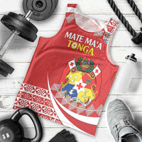 Custom Mate Maa Tonga Men Tank Top 2024 Go Champions LT14 - Polynesian Pride