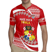 Custom Mate Maa Tonga Rugby Jersey 2024 Go Champions LT14 - Polynesian Pride