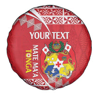 Custom Mate Maa Tonga Spare Tire Cover 2024 Go Champions LT14 - Polynesian Pride