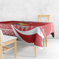 Custom Mate Maa Tonga Tablecloth 2024 Go Champions LT14 - Polynesian Pride