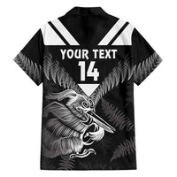 Aotearoa Silver Fern Rugby Custom Family Matching Puletasi and Hawaiian Shirt 2024 Go Kiwi